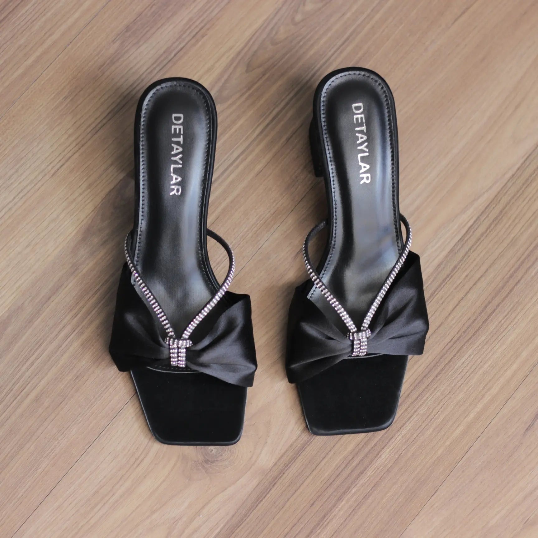 ZINA – Crystal Strap Heels