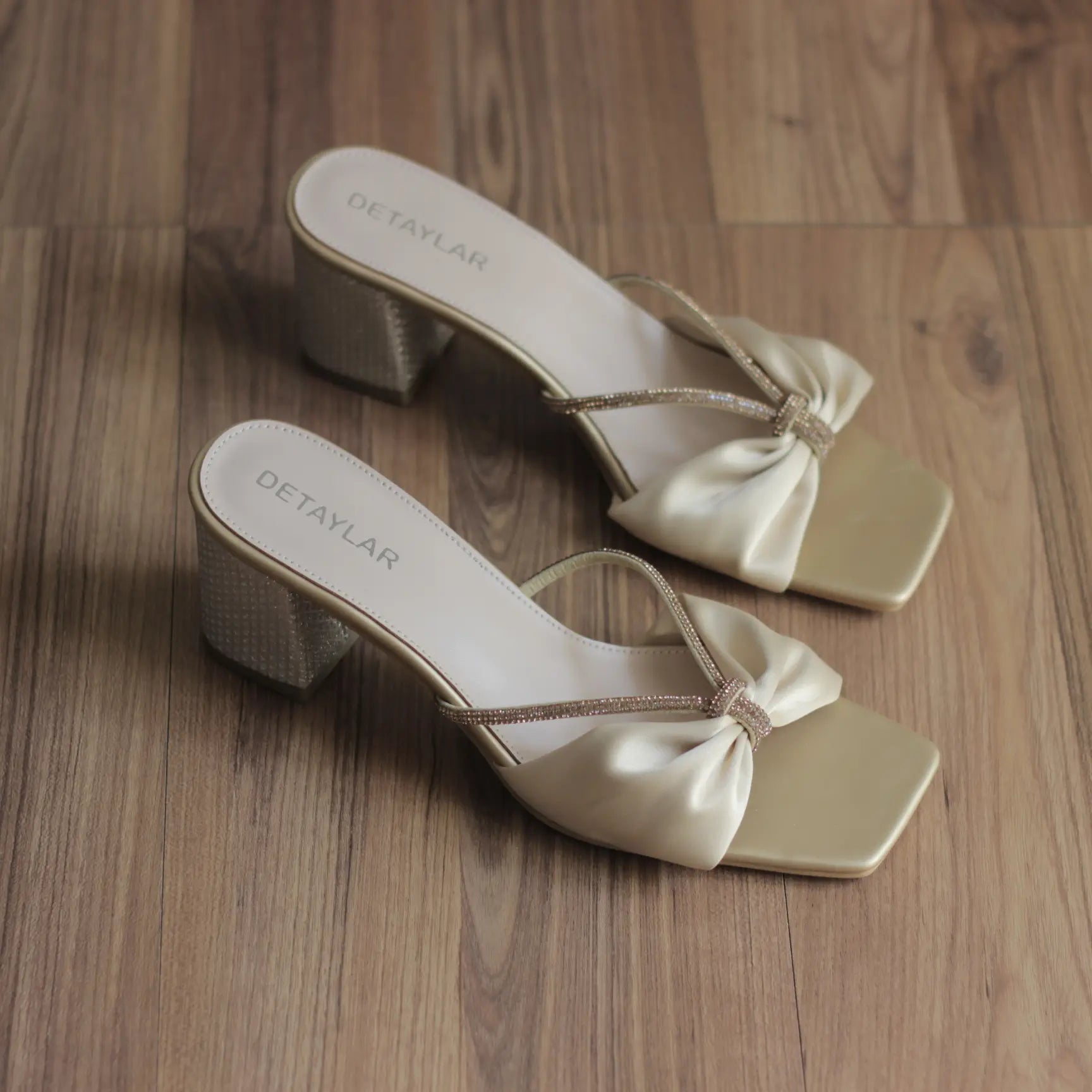 ZINA – Crystal Strap Heels