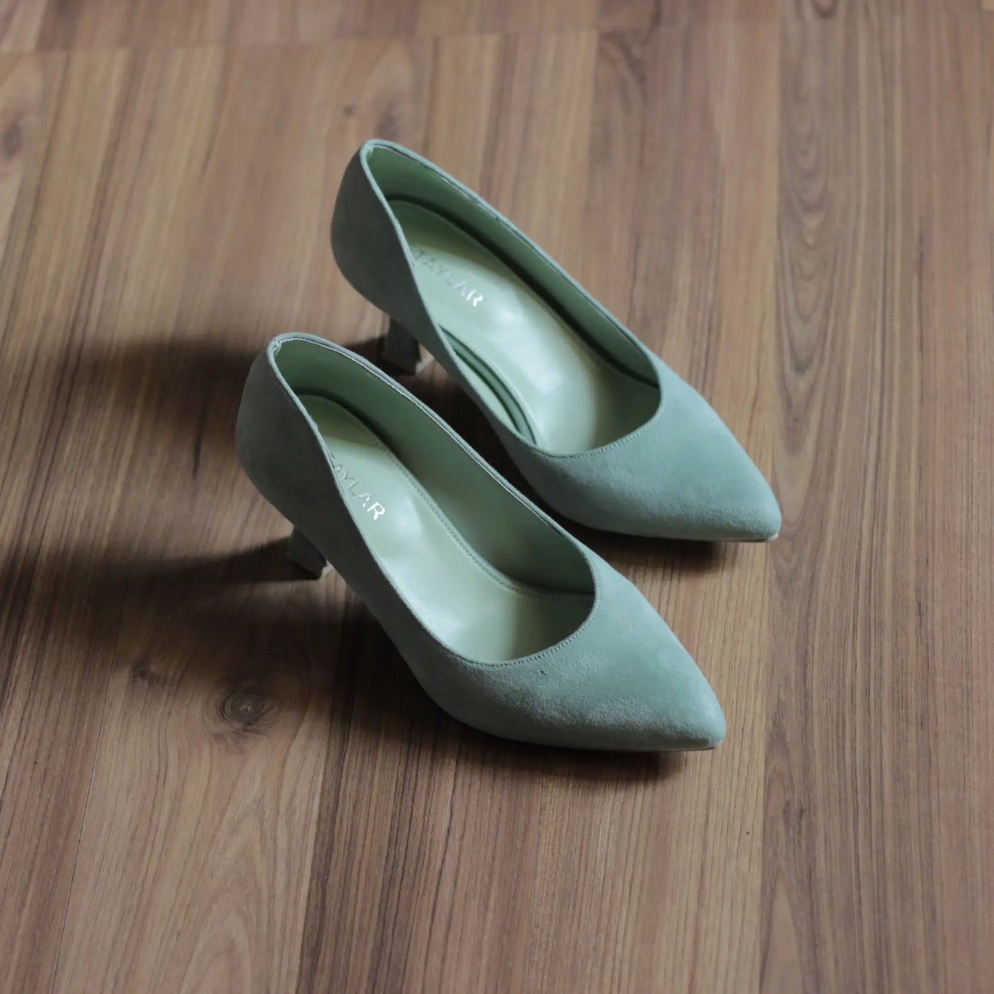 RAVENA – Wine Suede Heels