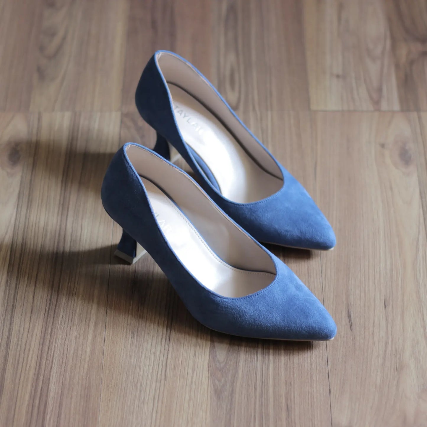 RAVENA – Wine Suede Heels
